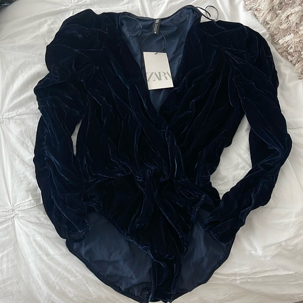 Gorgeous Velvet Bodysuit